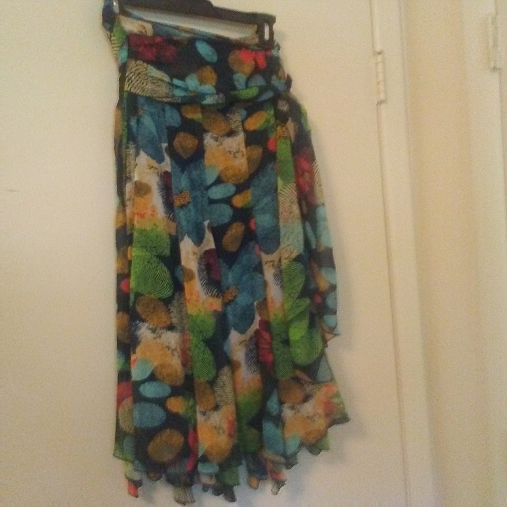 LINEA DOMANI Boho Gypsy Hippie Skirt, 2